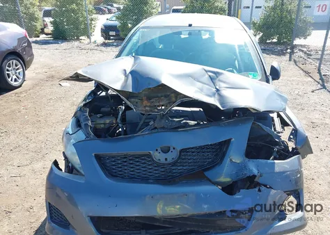 2010 Toyota Corolla Le from USA, damaged, VIN 2T1BU4EE2AC311686